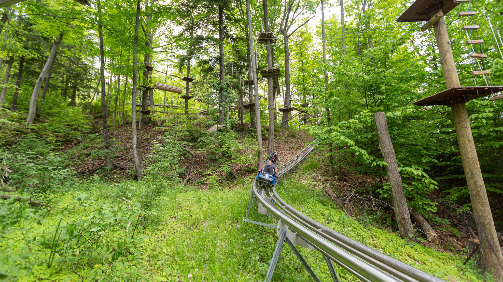 Ridge Runner Mountain Coaster at Blue Mountain Resort Collingwood, ON
