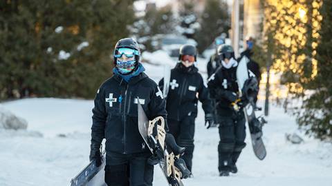 safety patrol at Blue Mountain Resort