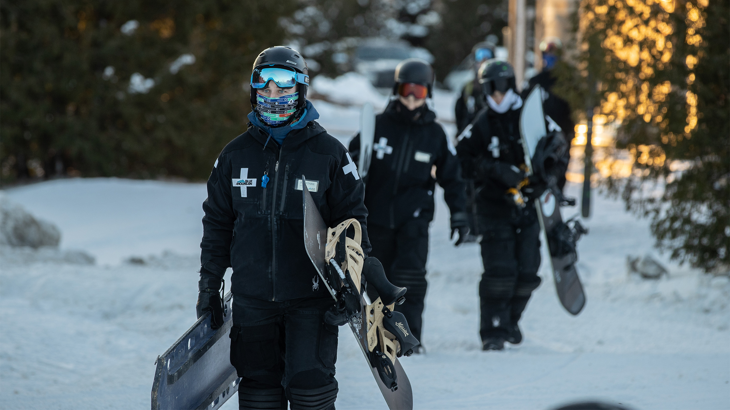 Winter Employees on Patrol