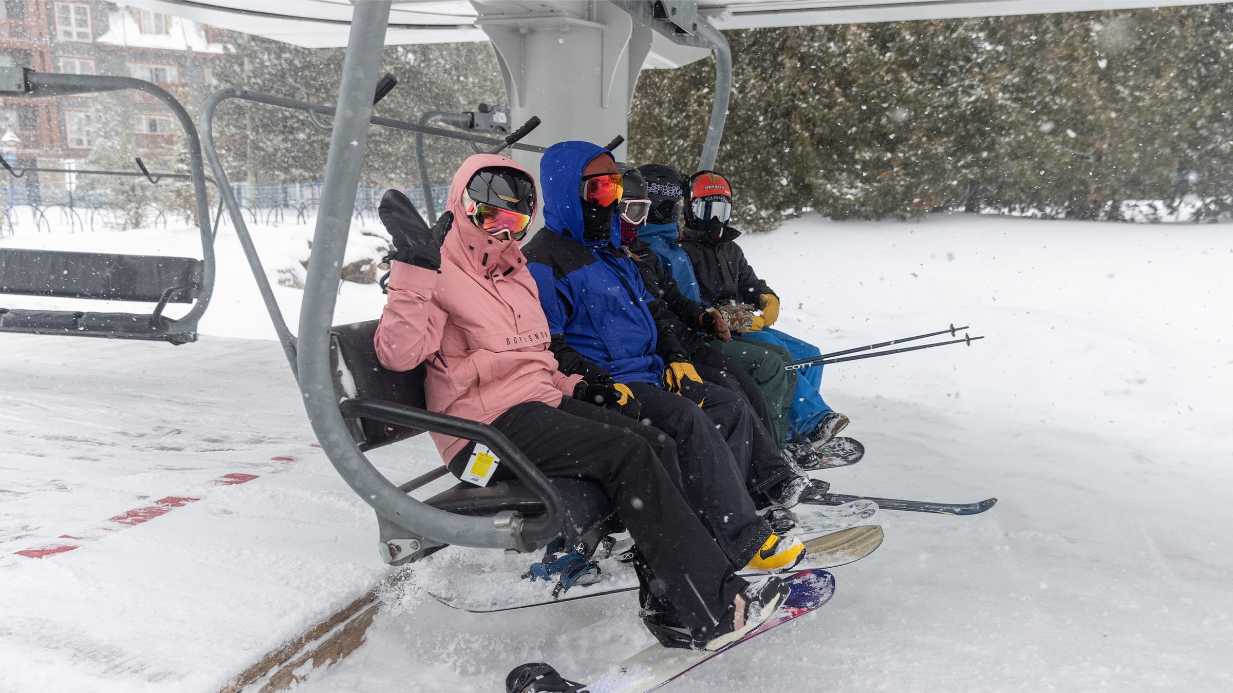 Chair Lift Loading