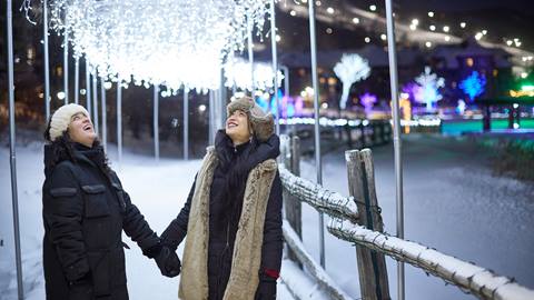 Holiday Magic in the Blue Mountain Village