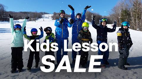 Group Kids Ski Lesson Sale
