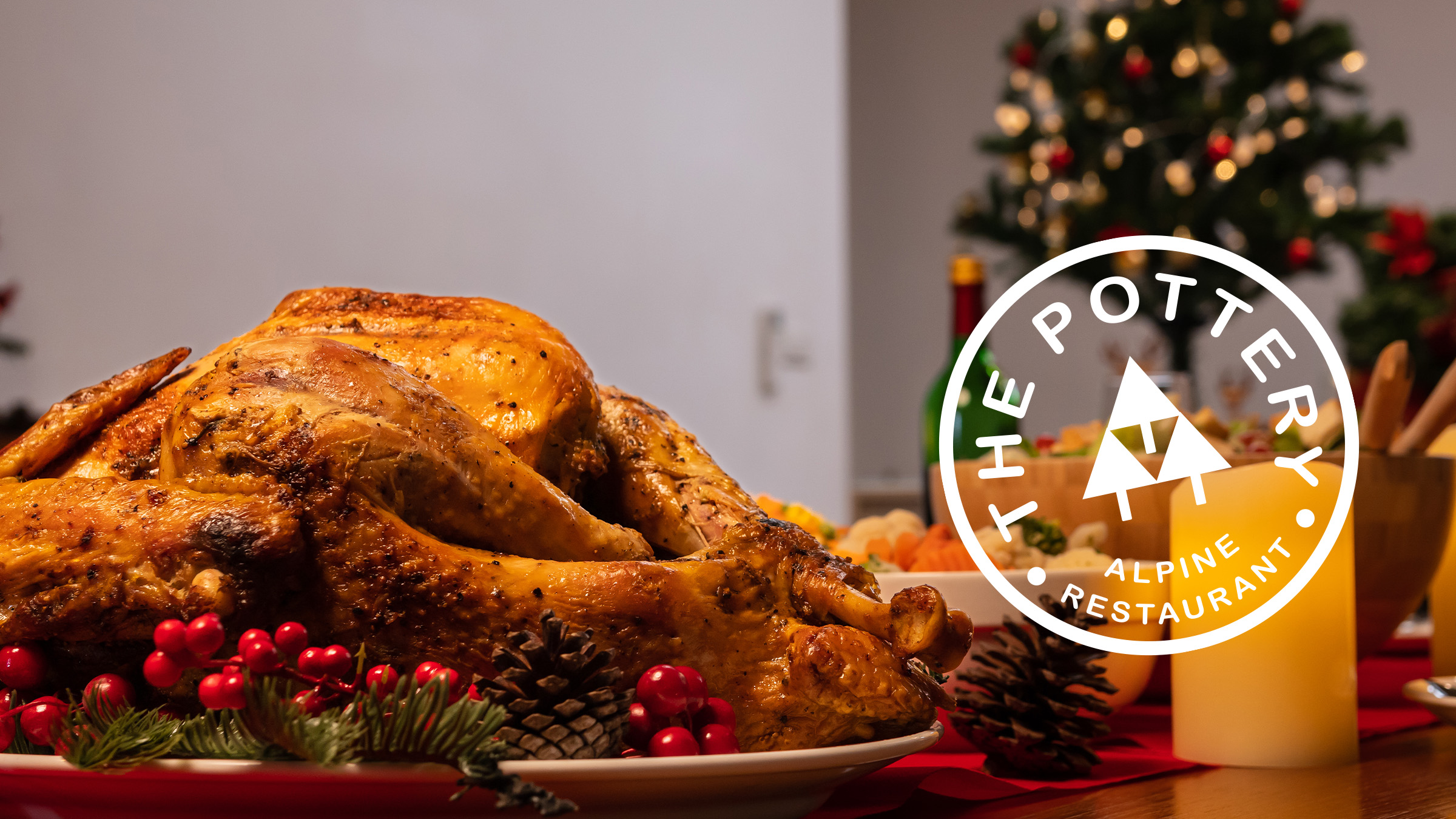 Holiday Turkey at The Pottery Alpine Restaurant