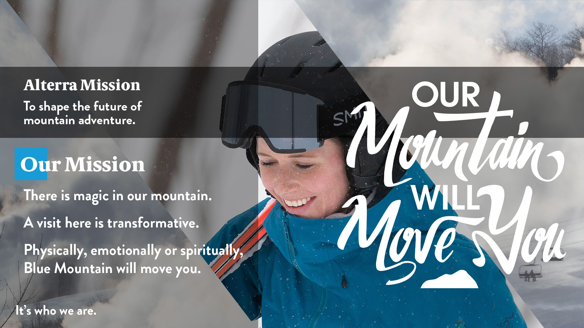Our Mountain will move you at Blue Mountain