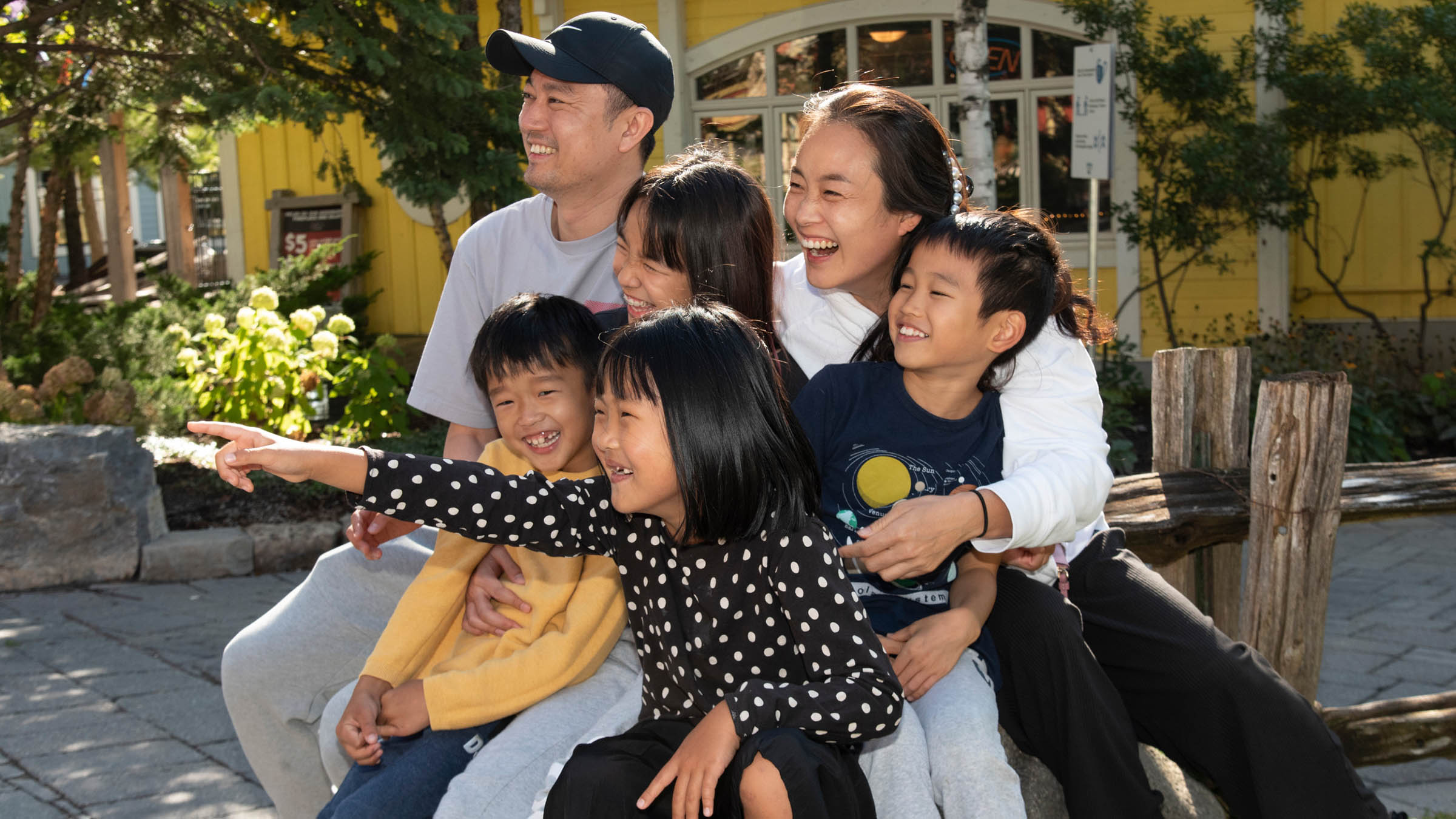 Family at Blue Mountain 