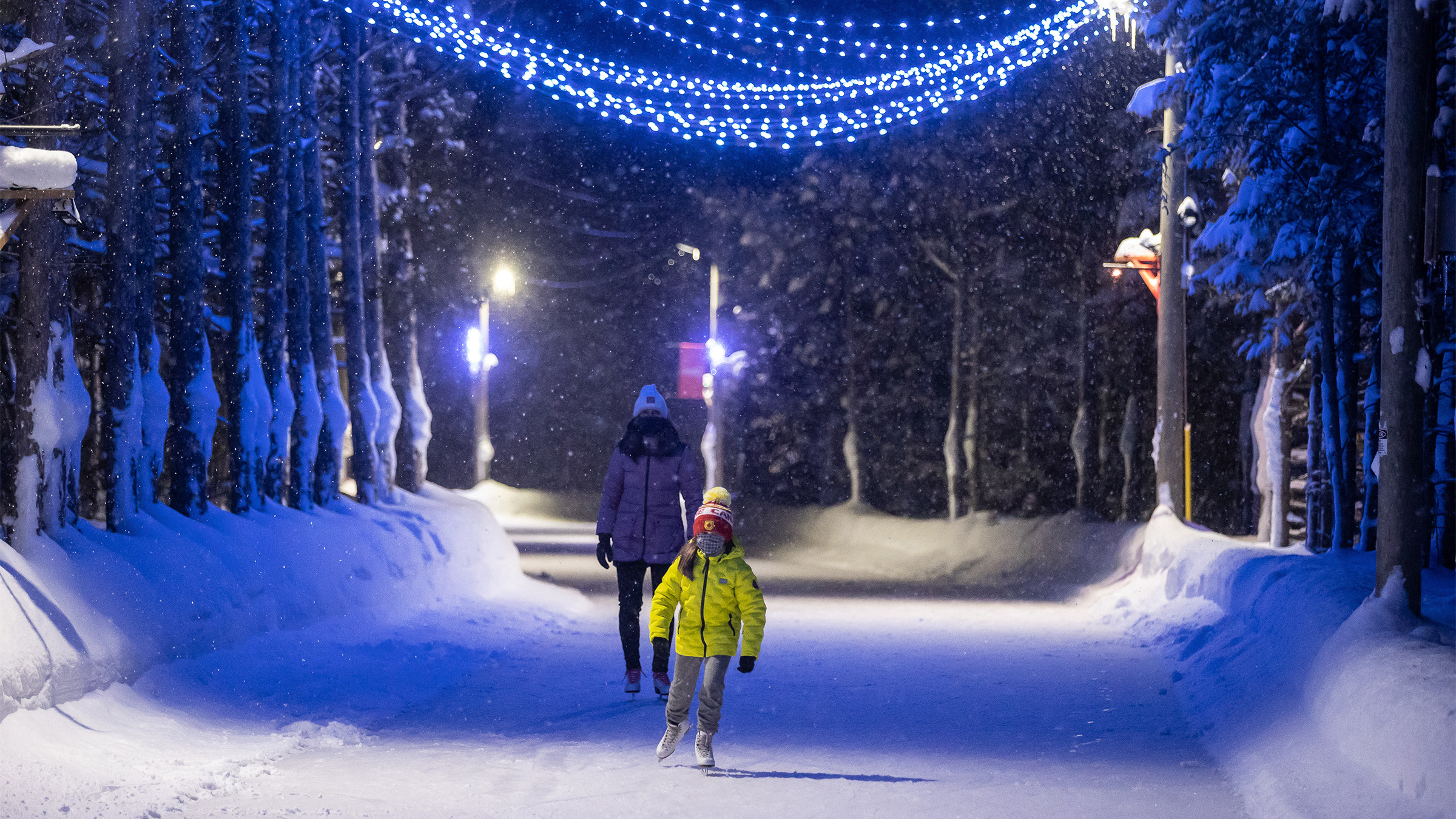 Woodview Skating Loop Night