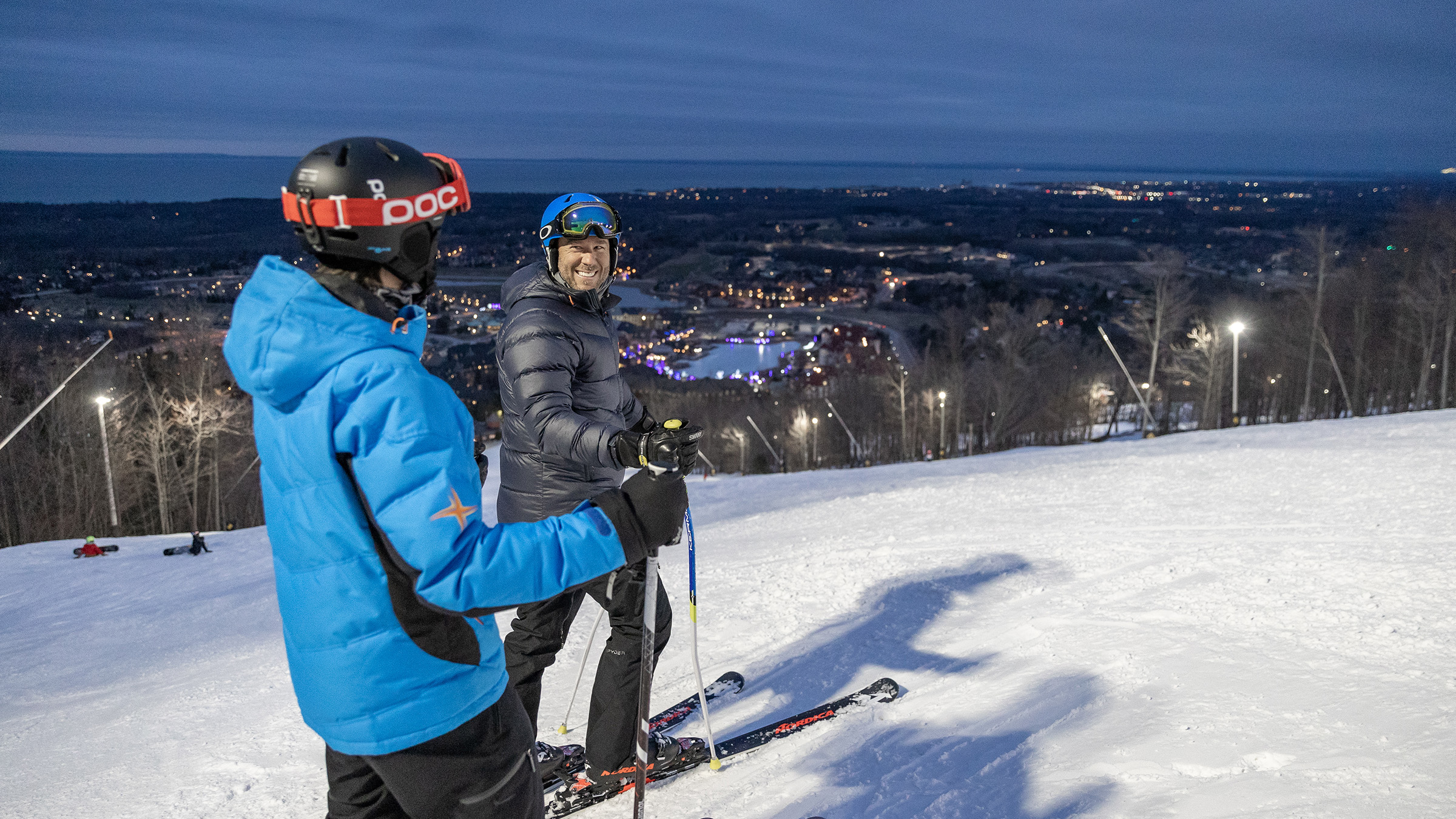 Winter Night Skiing