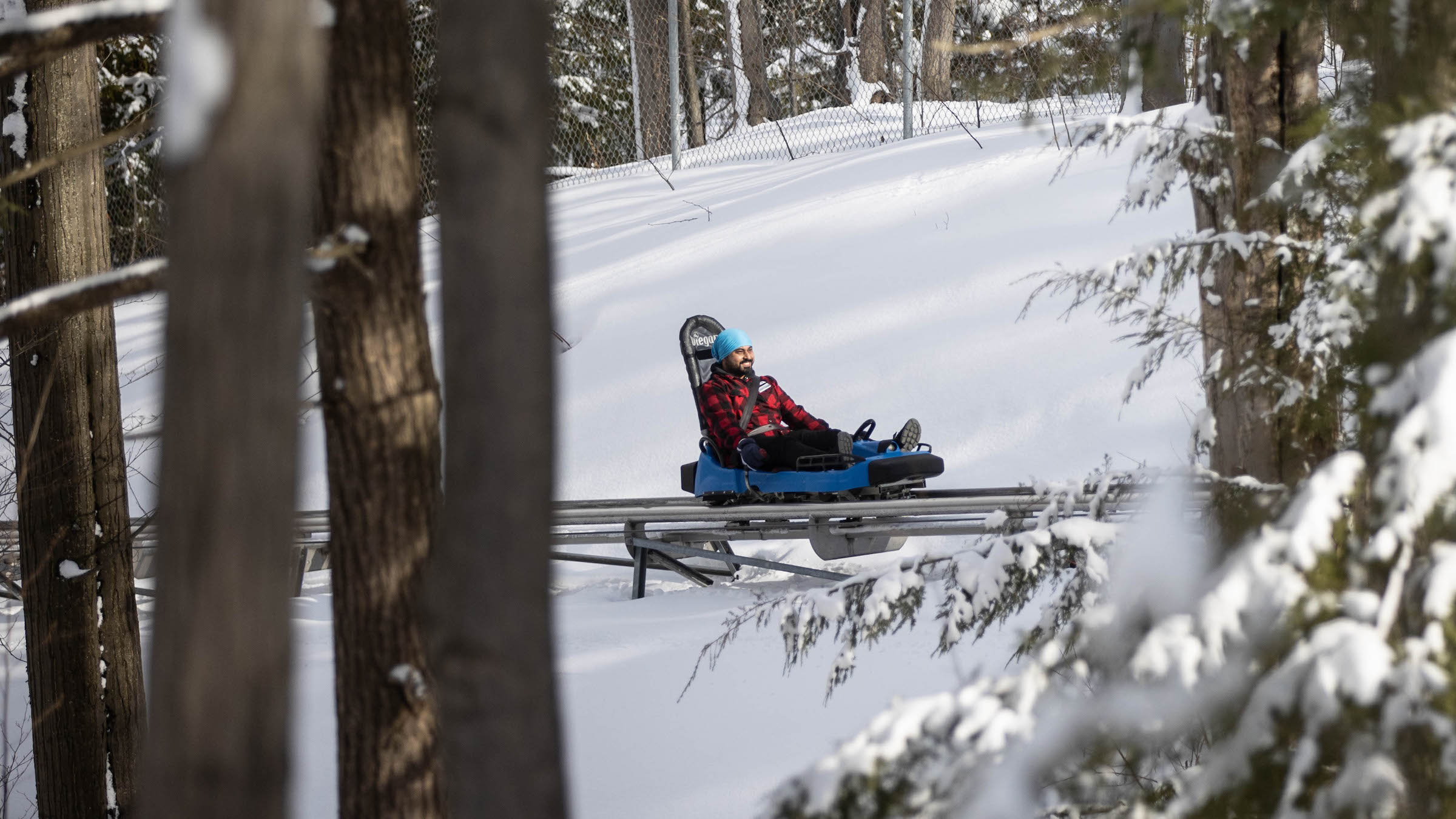 Ridge Runner in Winter at Blue Mountain