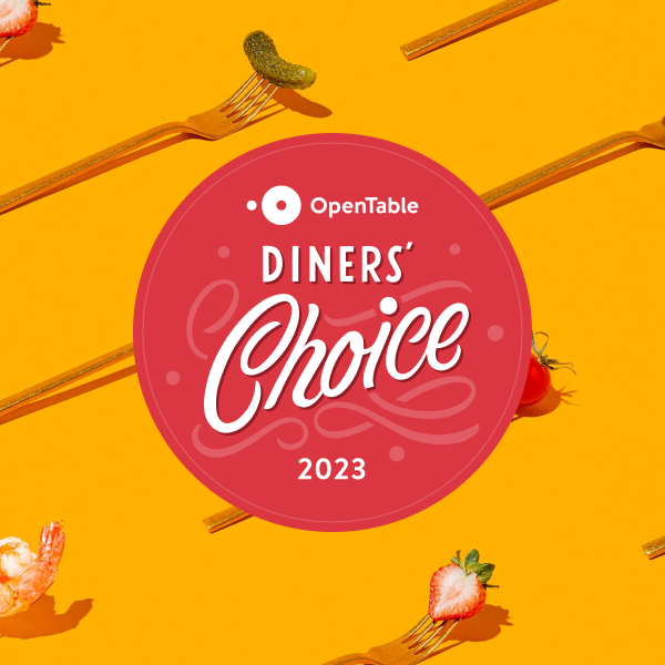 Open Table Diners Choice 2023 Award