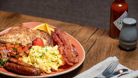 Kids Breakfast at The Pottery Restaurant