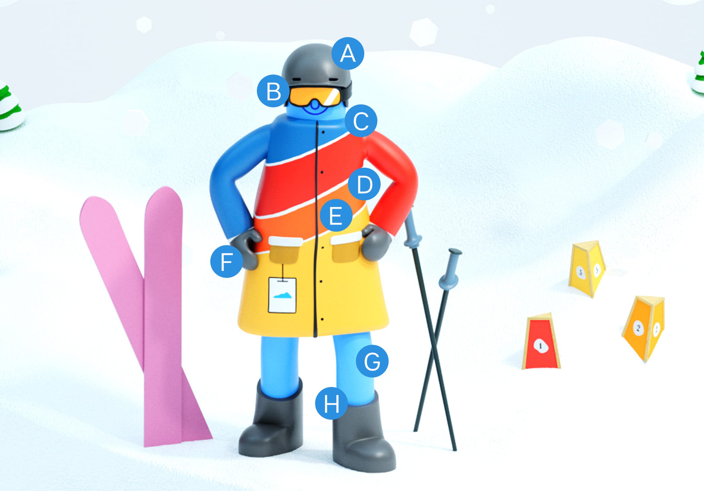 What to wear while skiing at Blue Mountain Resort