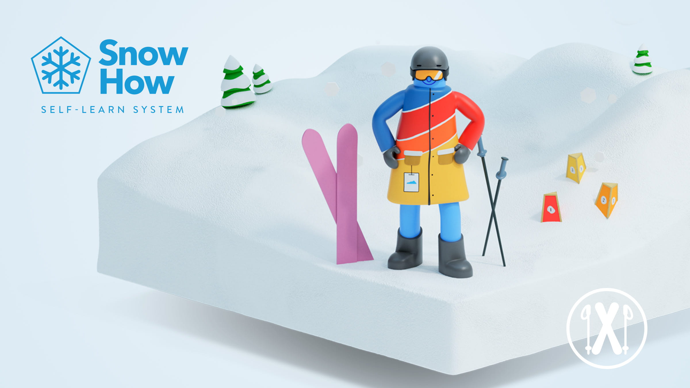Snow How Bundle for New skiiers at Blue Mountain with beginner lift ticket and rentals and self-learn system