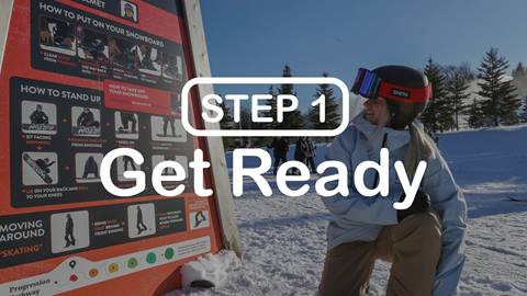 Snow How Step 1 Get Ready