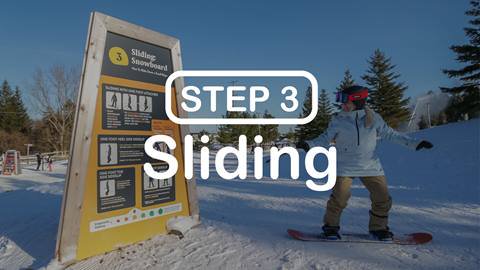 Snow How Step 3 Sliding