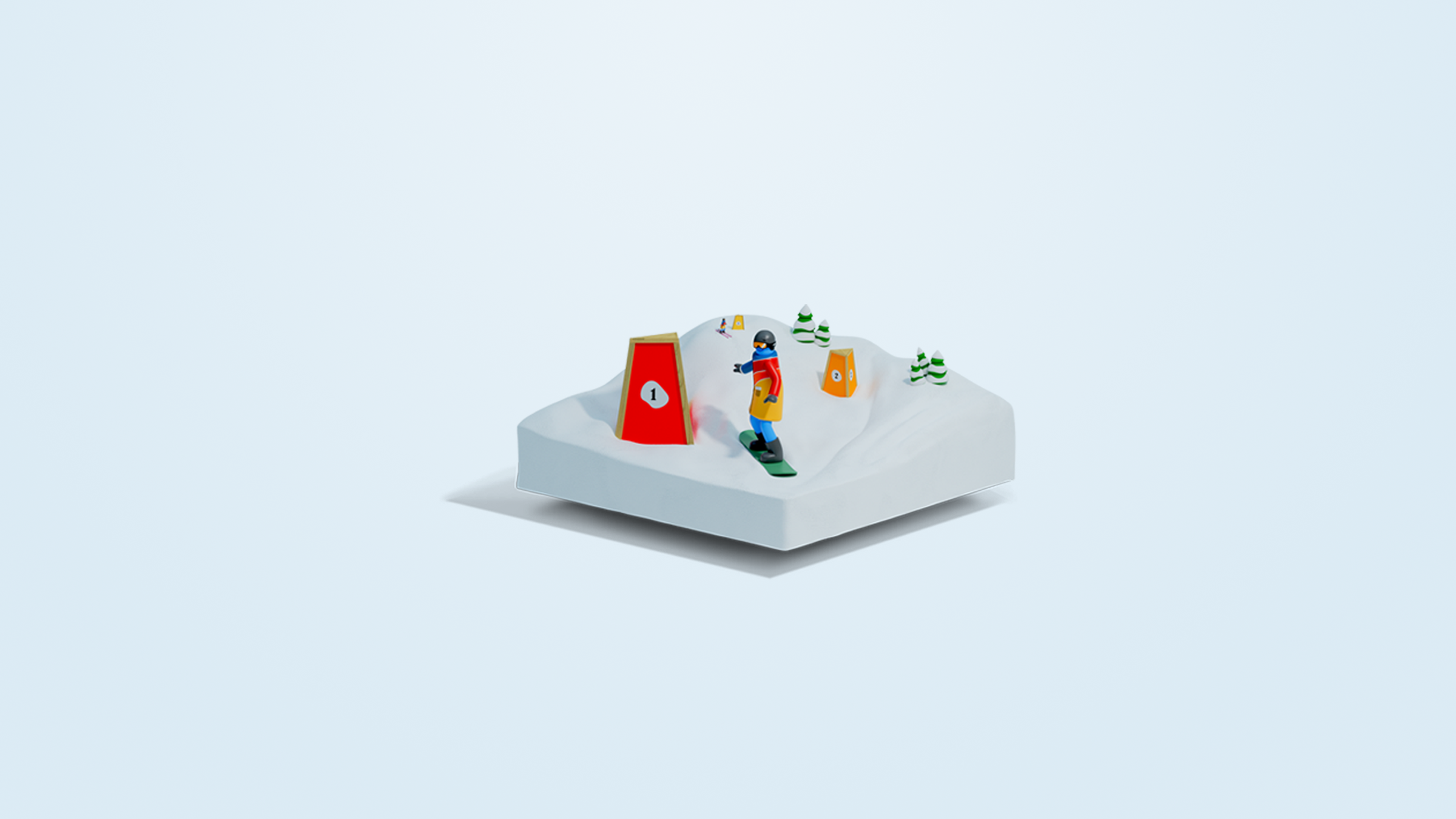 Snow How pillar icon for Snow How Self Learn System to learn how to ski or snowboard at Blue Mountain