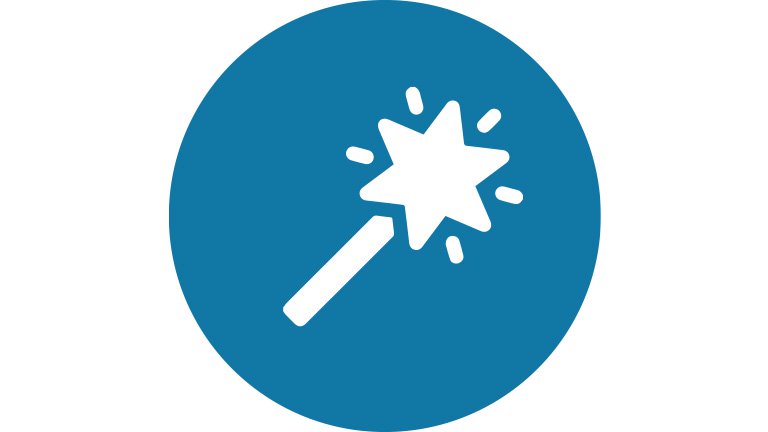 Icon for Customization and Personalization Blue Mountain