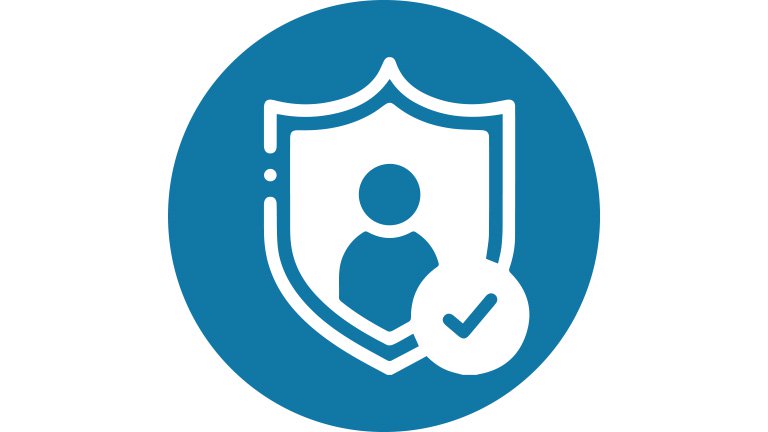 Icon We value your Privacy Blue Mountain