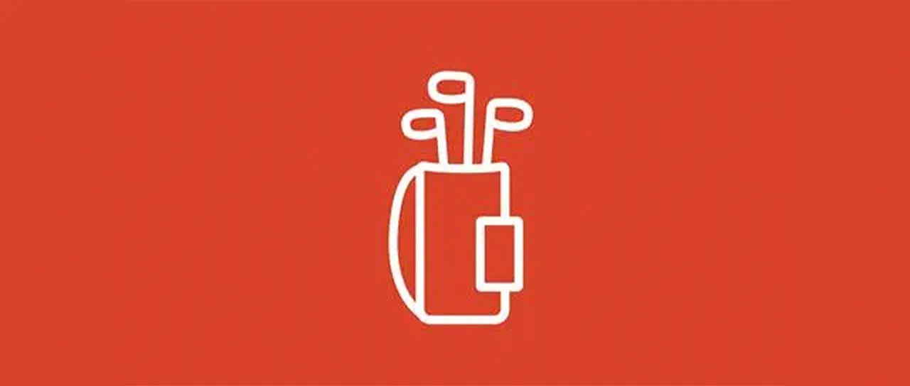 Golf Bag with Clubs