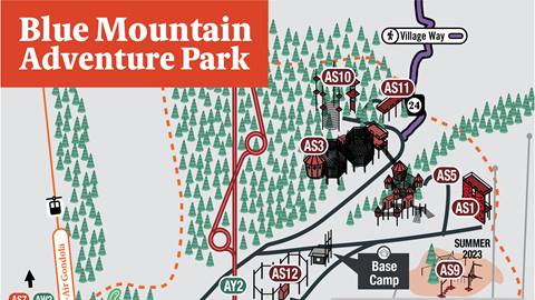 Adventure Park Map