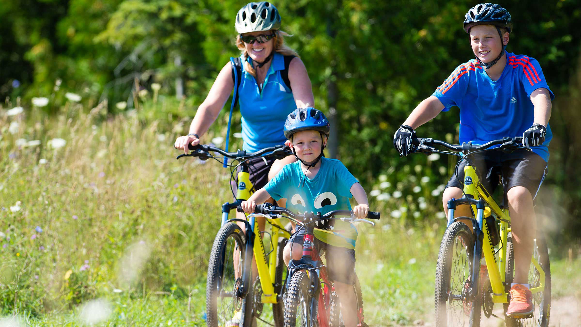 mountain biking