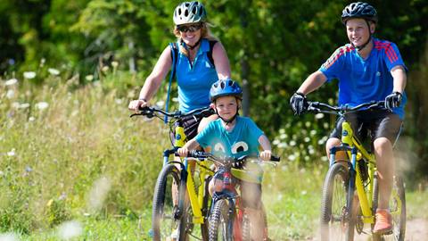 mountain biking
