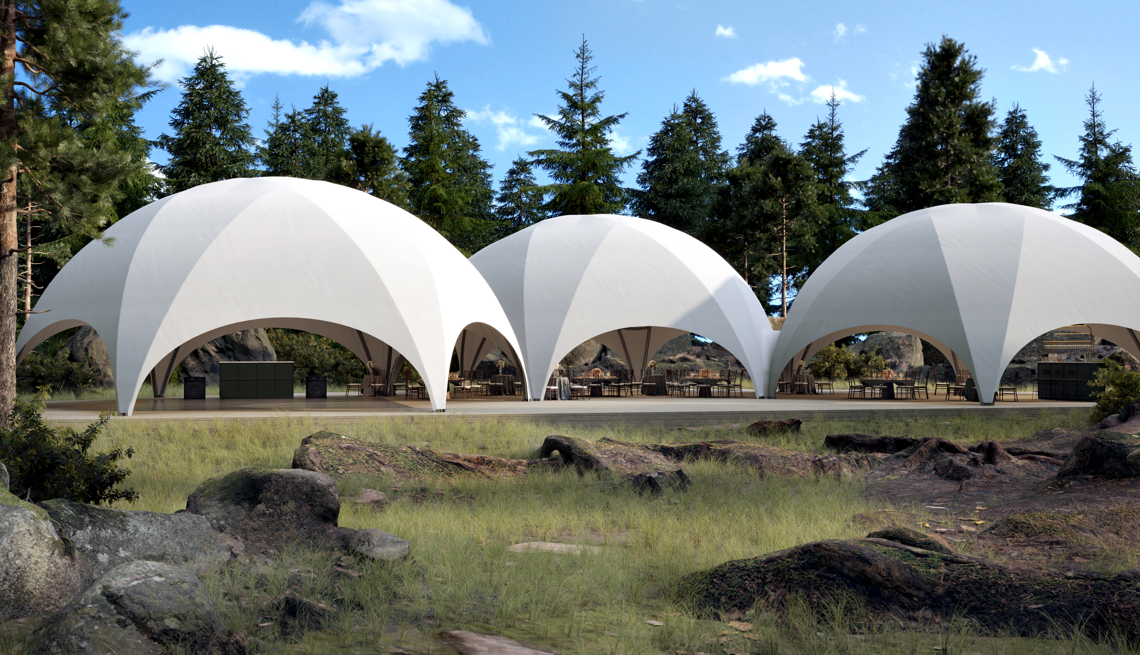 Waterfall Tent 1