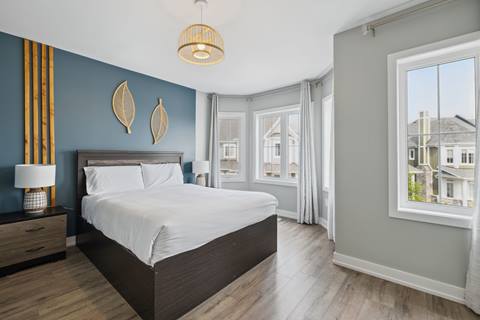 Bedroom inside Crosswinds