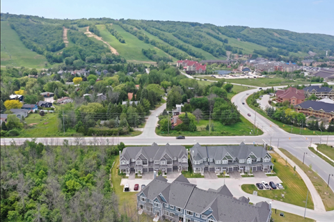 Summer exterior of Crosswinds
