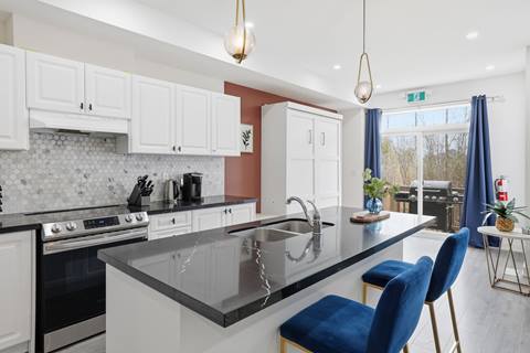 Kitchen inside Crosswinds