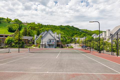 Shared Tennis Court at North Creek
