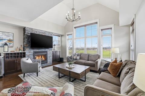 Living Room inside Rivergrass