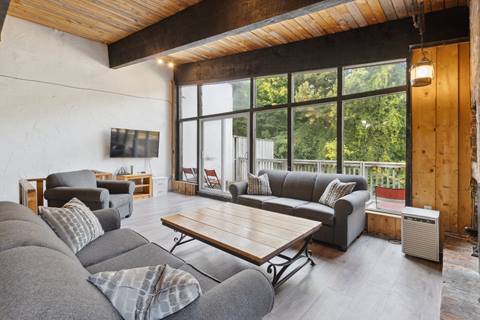 Living Room inside Birch View Trail