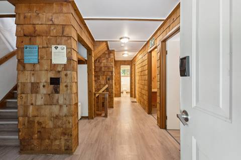 Hallway inside Birch View Trail