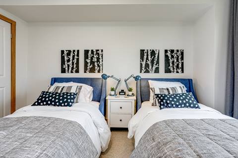 Bedroom inside Farm Gate Road