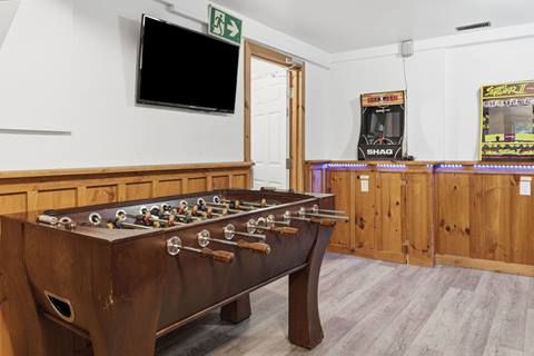 Games Room inside Kandahar Lane
