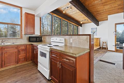 Kitchen inside Kandahar Lane