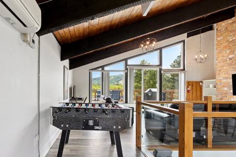 Games Room inside Tyrolean Lane