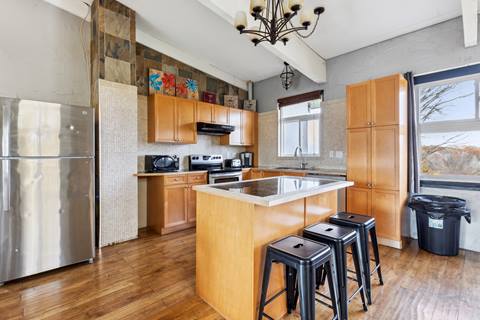Kitchen inside Tyrolean Lane