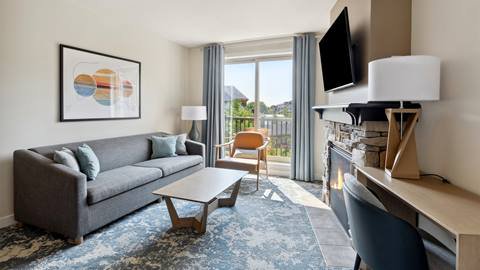 Seasons at Blue - One Bedroom with Den - Living Space