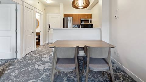 Seasons at Blue - One Bedroom - Dining Table