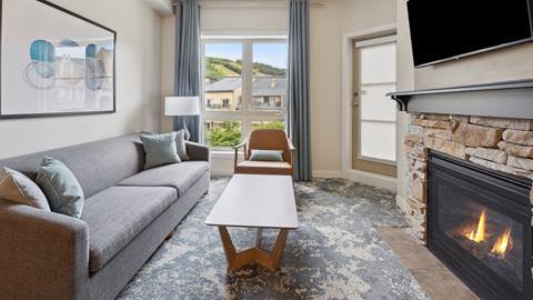 Seasons at Blue - One Bedroom - Living Space
