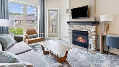 Seasons at Blue - Two Bedroom - Living Space