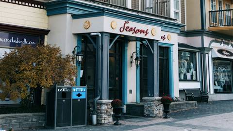 Exterior of Seasons at Blue