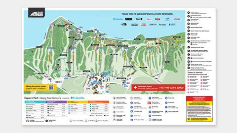2025 Explore Park Map