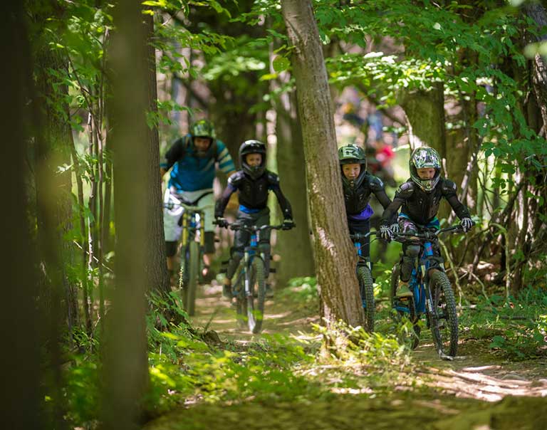blue mountain mountain biking