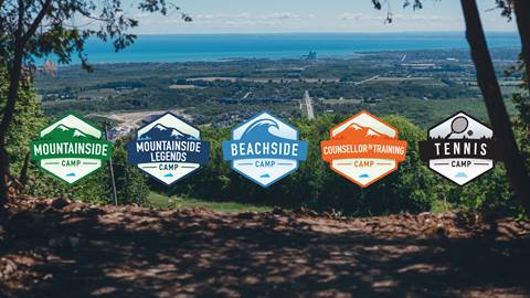 Blue Mountain Summer Camp Logos