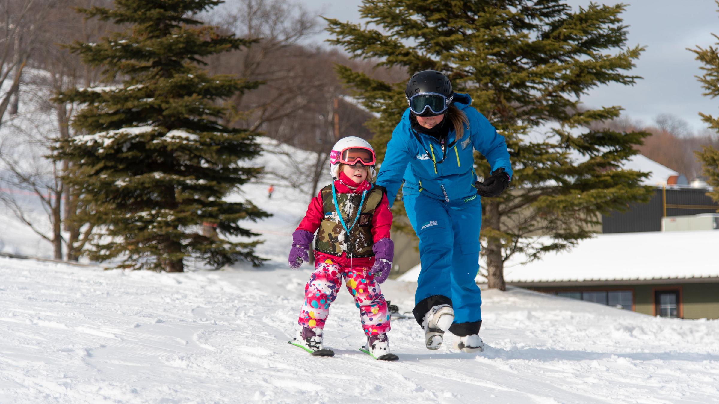 Kids at Blue Skiing, Kids at Blue On HIll