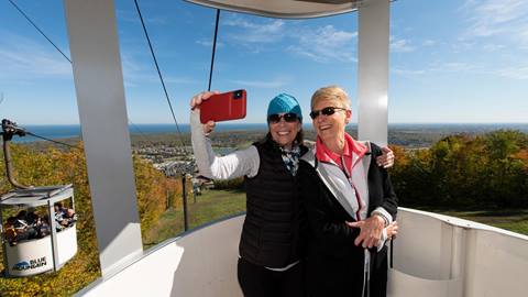 People on the Gondola