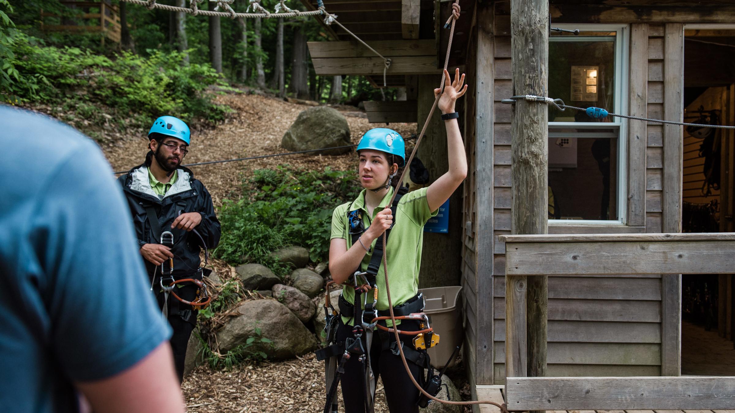 Timber Challenge High Ropes