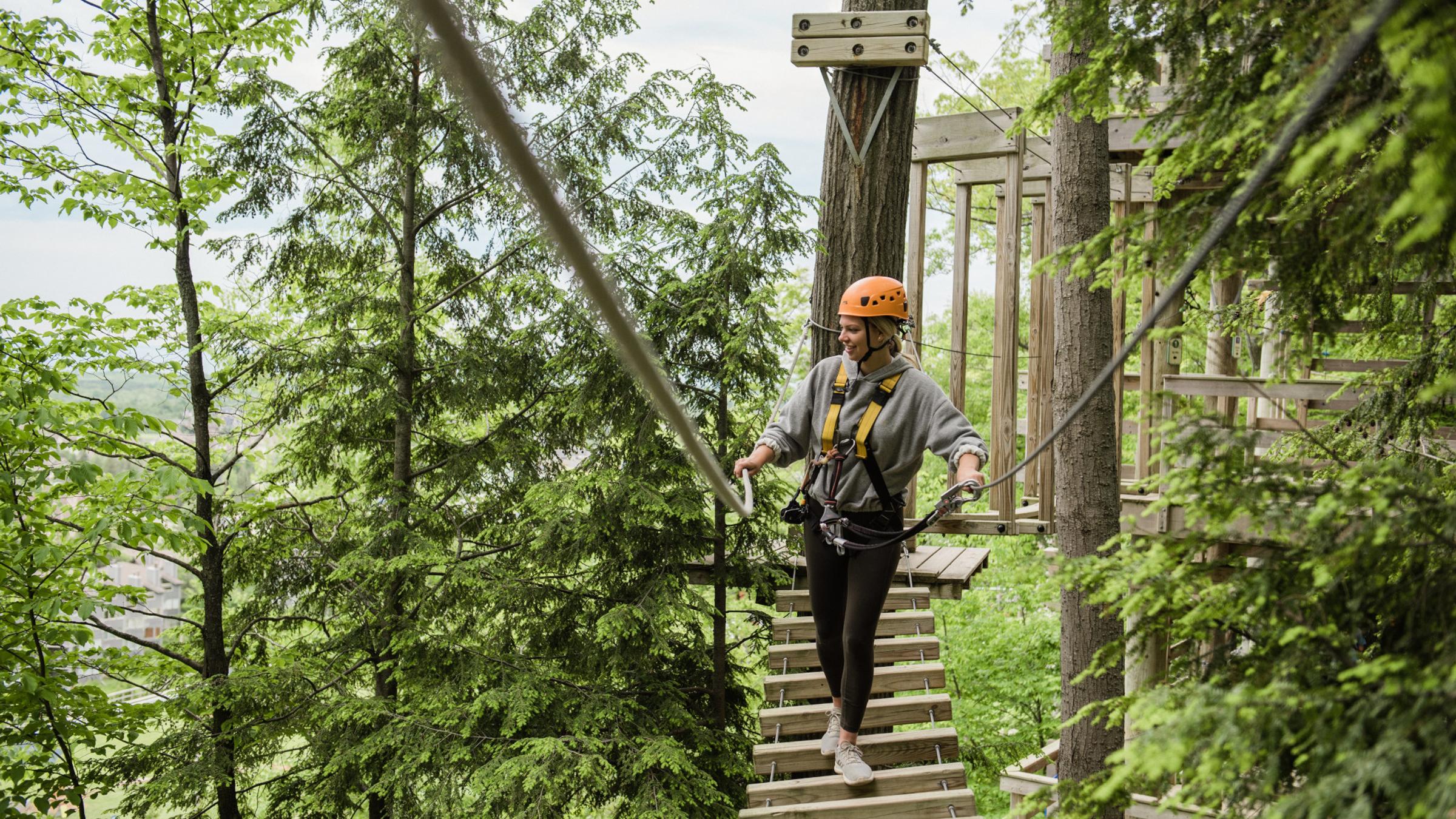 Timber Challenge High Ropes